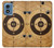 S3894 Cible de tir en papier Etui Coque Housse pour Motorola Moto G Play 4G (2024)