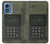 S3959 Impression graphique de la radio militaire Etui Coque Housse pour Motorola Moto G Play 4G (2024)