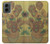 S0214 Van Gogh quinze tournesols Etui Coque Housse pour Motorola Moto G 5G (2024)