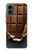 S0270 chocolat Etui Coque Housse pour Motorola Moto G 5G (2024)