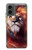 S0691 Peinture Leo Etui Coque Housse pour Motorola Moto G 5G (2024)