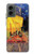 S0929 Van Gogh Café Terrasse Etui Coque Housse pour Motorola Moto G 5G (2024)