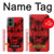 S1090 Rouge Loup Etui Coque Housse pour Motorola Moto G 5G (2024)