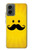 S1145 Soleil jaune Mustache Etui Coque Housse pour Motorola Moto G 5G (2024)