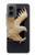 S1383 Sculpture papier Aigle Etui Coque Housse pour Motorola Moto G 5G (2024)