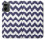 S2345 Marine Bleu Shavron Zig zag Etui Coque Housse pour Motorola Moto G 5G (2024)