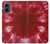 S2480 Tie dye rouge Etui Coque Housse pour Motorola Moto G 5G (2024)