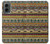 S2860 Boho Hippie Motif aztèque Etui Coque Housse pour Motorola Moto G 5G (2024)