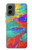 S2942 Peinture Coup de pinceau Etui Coque Housse pour Motorola Moto G 5G (2024)
