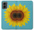 S3039 Tournesol Bleu millésimé Etui Coque Housse pour Motorola Moto G 5G (2024)