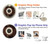 S3221 Gears steampunk Horloge Etui Coque Housse pour Motorola Moto G 5G (2024)