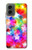 S3292 Coloré Disco étoile Etui Coque Housse pour Motorola Moto G 5G (2024)