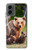 S3558 Famille d'ours Etui Coque Housse pour Motorola Moto G 5G (2024)