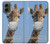 S3806 Drôle de girafe Etui Coque Housse pour Motorola Moto G 5G (2024)