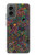 S3815 Art psychédélique Etui Coque Housse pour Motorola Moto G 5G (2024)