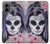 S3821 Sugar Skull Steampunk Fille Gothique Etui Coque Housse pour Motorola Moto G 5G (2024)