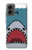 S3825 Plongée en mer de requin de dessin animé Etui Coque Housse pour Motorola Moto G 5G (2024)