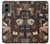S3877 Université sombre Etui Coque Housse pour Motorola Moto G 5G (2024)