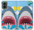 S3947 Caricature d'hélicoptère de requin Etui Coque Housse pour Motorola Moto G 5G (2024)