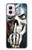 S0222 crâne Etui Coque Housse pour Motorola Moto G Power 5G (2024)