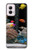 S0226 L'aquarium Etui Coque Housse pour Motorola Moto G Power 5G (2024)