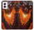 S0414 Dragon de feu Etui Coque Housse pour Motorola Moto G Power 5G (2024)