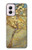 S1978 Van Gogh Lettre poire Etui Coque Housse pour Motorola Moto G Power 5G (2024)