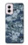 S2346 Marine Camo camouflage graphique Etui Coque Housse pour Motorola Moto G Power 5G (2024)
