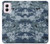 S2346 Marine Camo camouflage graphique Etui Coque Housse pour Motorola Moto G Power 5G (2024)