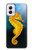 S2444 Hippocampe Monde sous-marin Etui Coque Housse pour Motorola Moto G Power 5G (2024)