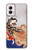 S2496 Japon Art Utagawa Kuniyoshi Tamatori Etui Coque Housse pour Motorola Moto G Power 5G (2024)