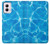 S2788 Bleu Piscine d'eau Etui Coque Housse pour Motorola Moto G Power 5G (2024)