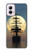 S2897 Pirate Ship Lune Nuit Etui Coque Housse pour Motorola Moto G Power 5G (2024)