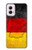 S2935 Allemagne Drapeau Carte Etui Coque Housse pour Motorola Moto G Power 5G (2024)