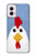 S3254 Poulet Dessin animé Etui Coque Housse pour Motorola Moto G Power 5G (2024)
