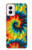 S3459 tie Dye Etui Coque Housse pour Motorola Moto G Power 5G (2024)