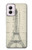 S3474 Dessin Architectural Eiffel Etui Coque Housse pour Motorola Moto G Power 5G (2024)