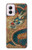 S3541 Peinture Dragon Nuage Etui Coque Housse pour Motorola Moto G Power 5G (2024)