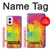 S3675 Tâche de couleur Etui Coque Housse pour Motorola Moto G Power 5G (2024)