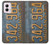 S3750 Plaque d'immatriculation de véhicule vintage Etui Coque Housse pour Motorola Moto G Power 5G (2024)