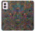 S3815 Art psychédélique Etui Coque Housse pour Motorola Moto G Power 5G (2024)