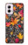 S3889 feuille d'érable Etui Coque Housse pour Motorola Moto G Power 5G (2024)