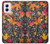 S3889 feuille d'érable Etui Coque Housse pour Motorola Moto G Power 5G (2024)