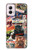 S3905 Affiche vintage de l'armée Etui Coque Housse pour Motorola Moto G Power 5G (2024)