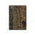 S0598 Bois imprimé graphique Etui Coque Housse pour iPad Pro 11 (2024,2025)