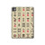 S0802 Mahjong Etui Coque Housse pour iPad Pro 11 (2024,2025)
