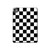 S1611 Échiquier Damier Noir Blanc Etui Coque Housse pour iPad Pro 11 (2024,2025)