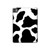 S2096 Motif de vache transparente Etui Coque Housse pour iPad Pro 11 (2024,2025)