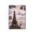 S2211 Carte postale de Paris Tour Eiffel Etui Coque Housse pour iPad Pro 11 (2024,2025)