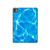 S2788 Bleu Piscine d'eau Etui Coque Housse pour iPad Pro 11 (2024,2025)